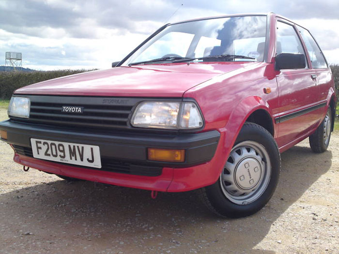 1989 toyota starlet 1.0gl 1