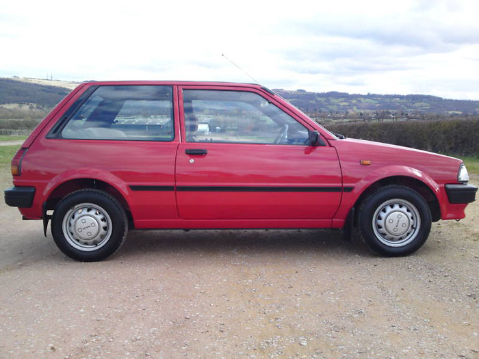 1989 toyota starlet 1.0gl 4