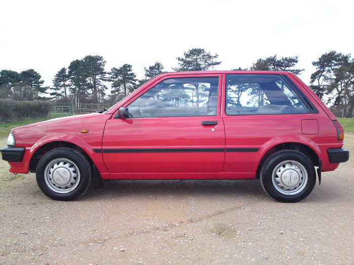 1989 toyota starlet 1.0gl 5