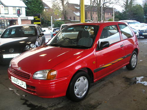 1996 toyota starlet sportif 1.3 automatic 1