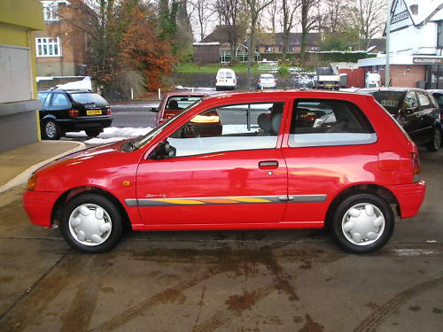 1996 toyota starlet sportif 1.3 automatic 4