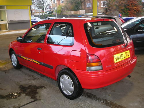 1996 toyota starlet sportif 1.3 automatic 5