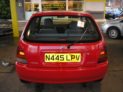 1996 toyota starlet sportif 1.3 automatic 6