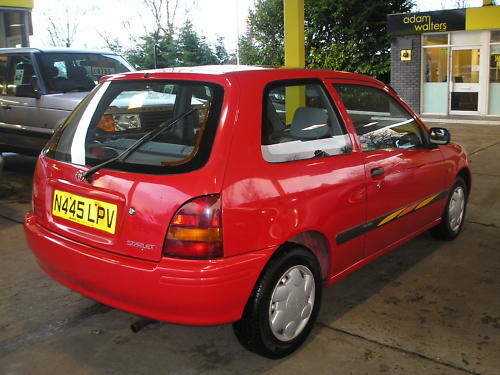 1996 toyota starlet sportif 1.3 automatic 7