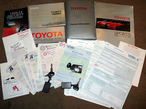 1987 Toyota Supra 3.0 History
