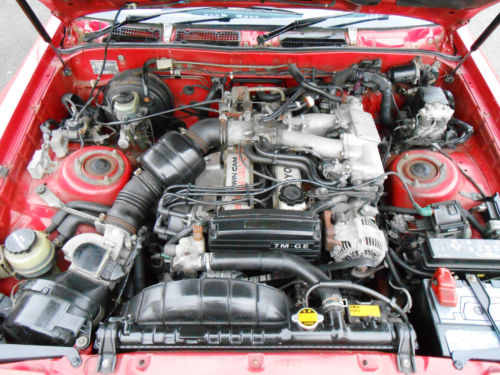 1991 Toyota Supra 3.0 Engine Bay