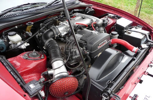 1994 toyota supra sz 3.0 manual non turbo engine bay