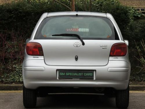 2003 toyota yaris 1.3 vvt-i t spirit 3dr auto back