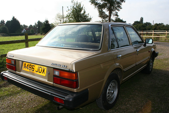 1984 Triumph Acclain 1.3 HLS 6