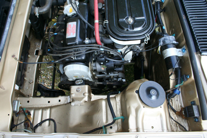 1984 Triumph Acclain 1.3 HLS Engine Bay 2