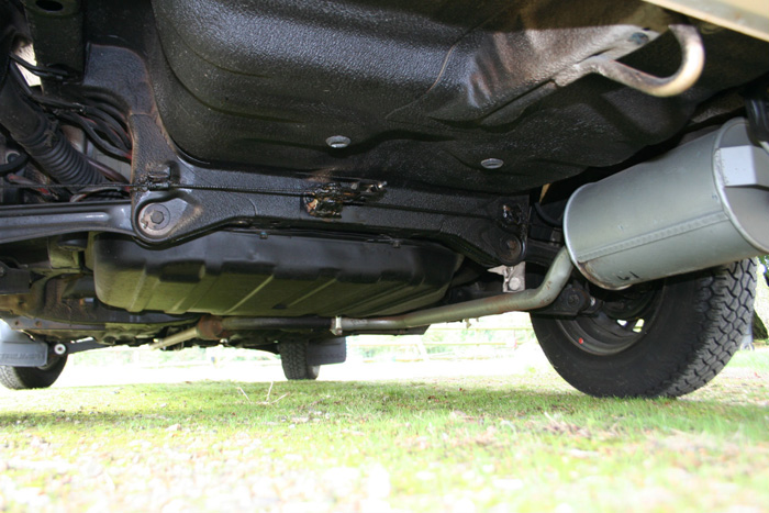 1984 Triumph Acclain 1.3 HLS Underside