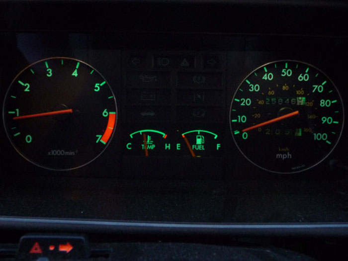 1982 triumph acclaim hl speedometer