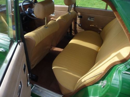 1979 Triumph Dolomite 1300 Rear Interior