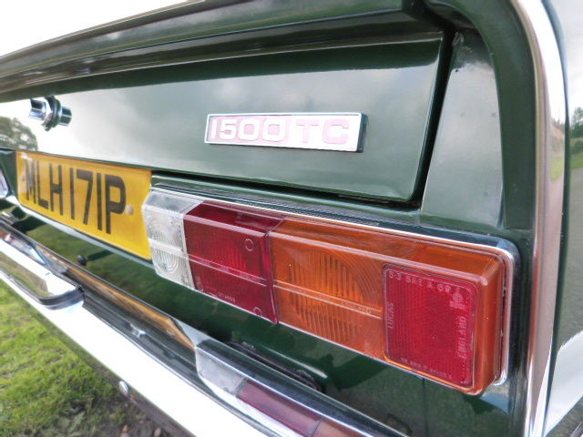 1976 Triumph Dolomite 1500 TC Rear Closeup