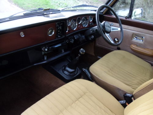 1977 triumph dolomite sprint interior 1