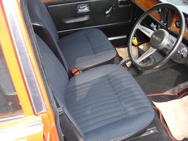 1977 triumph dolomite 1850hl interior