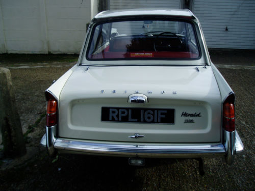 1967 Triumph Herald 1200 Back