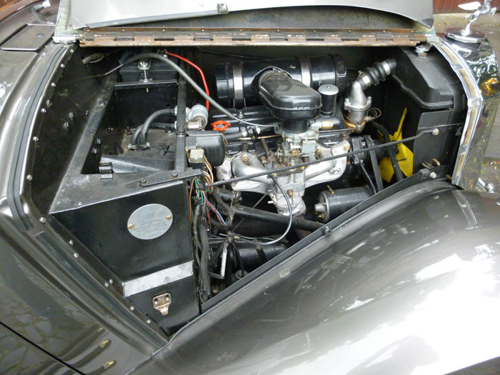 1954 Triumph Renown Razor Edge Engine Bay 1