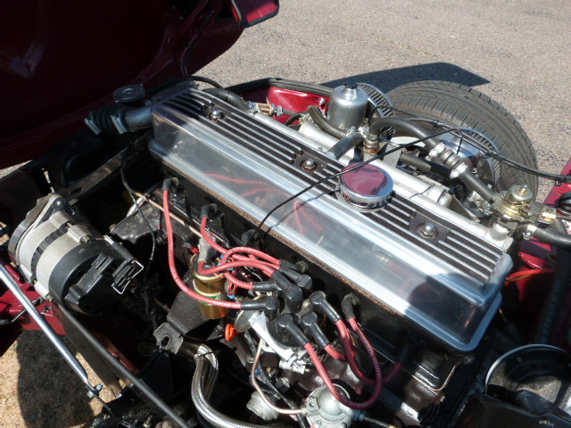 1971 Triumph Spitfire GT6 Engine Bay