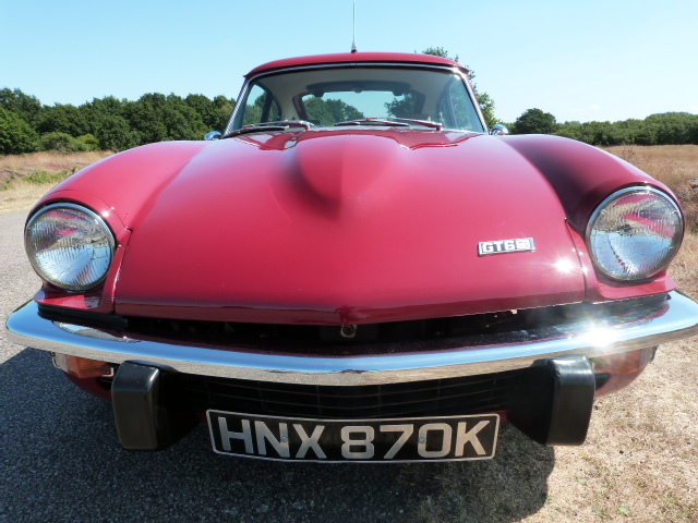 1971 Triumph Spitfire GT6 Front Closeup