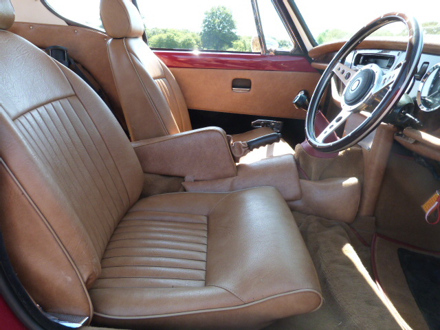 1971 Triumph Spitfire GT6 Front Interior