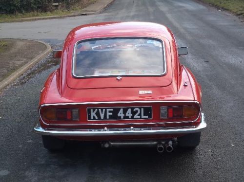 1972 Triumph Spitfire GT6 Back