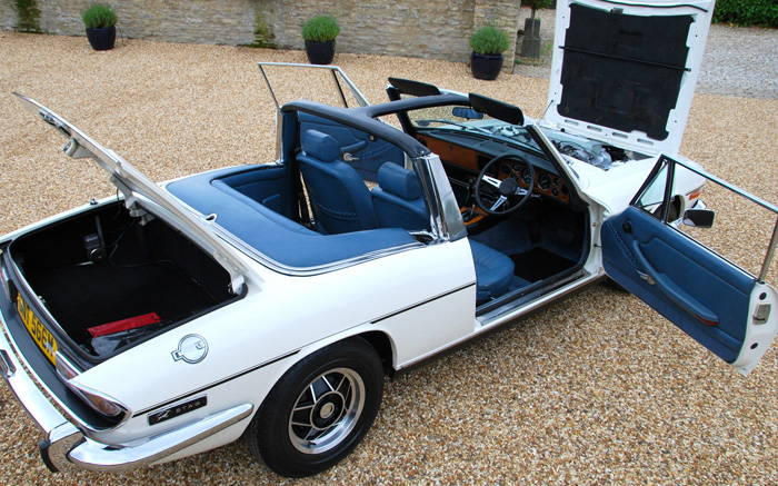 1974 Triumph Stag MK2 3.0 V8 Doors Open 2