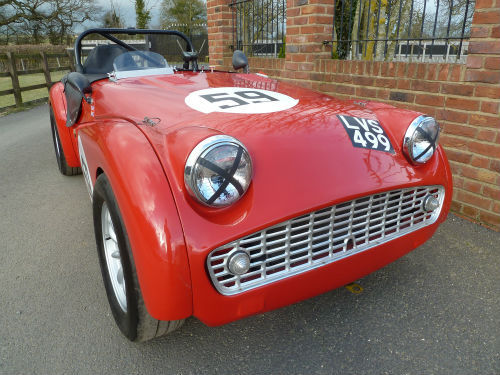 1958 triumph tr3a classic historic race car 2