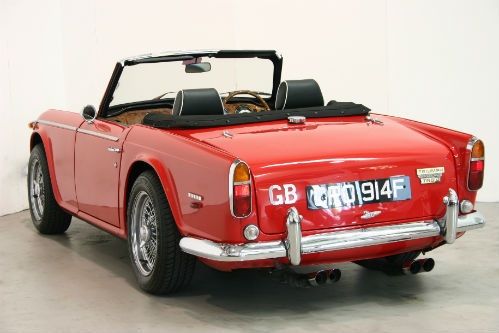 1968 Triumph TR5 PI 4