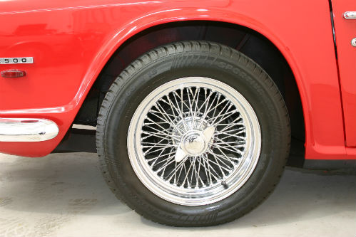 1968 Triumph TR5 PI Wheel