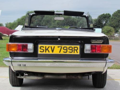 1977 Triumph TR6 Back