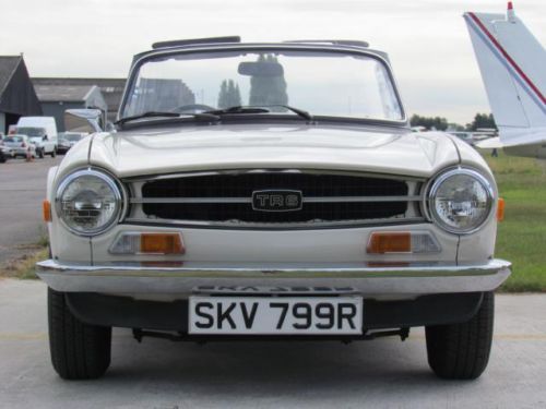 1977 Triumph TR6 Front