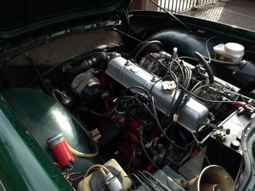 1973 Triumph TR6 PI Engine Bay