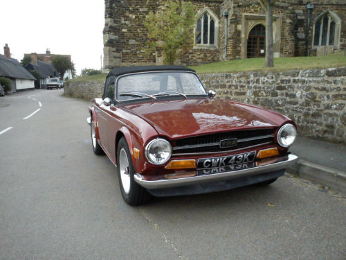 1972 triumph tr6 150bhp 2.5 litre 6 cylinder engine 2