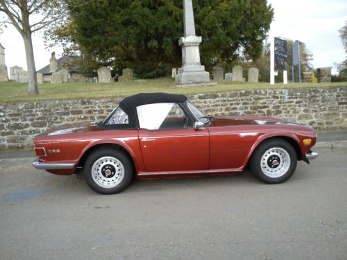 1972 triumph tr6 150bhp 2.5 litre 6 cylinder engine 3