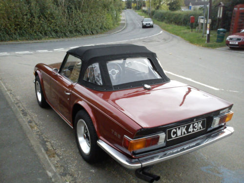 1972 triumph tr6 150bhp 2.5 litre 6 cylinder engine 4