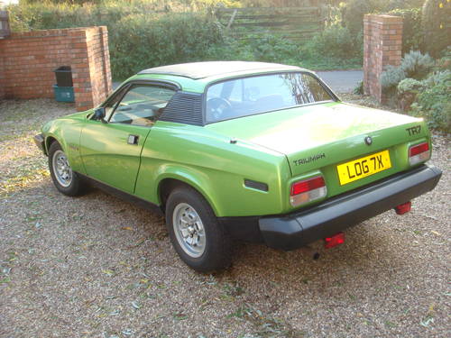 1981 Triumph TR7 FHC Back