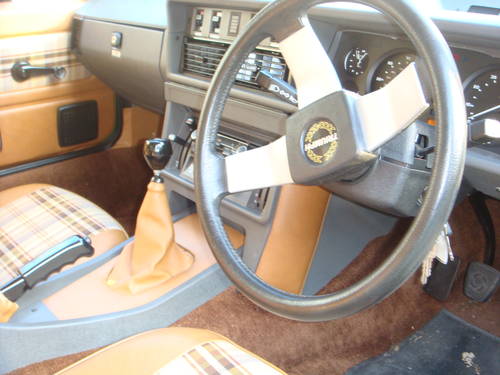 1981 Triumph TR7 FHC Dashboard Steering Wheel