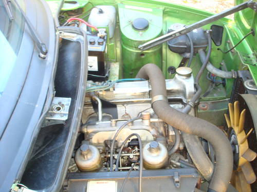 1981 Triumph TR7 FHC Engine Bay