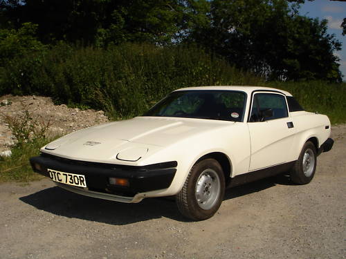 1977 triumph tr7 auto white 1