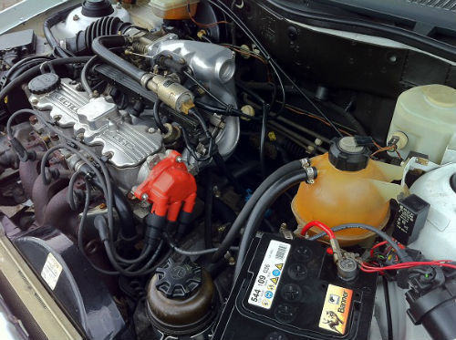 1988 Vauxhall Astra MK2 GTE Engine Bay
