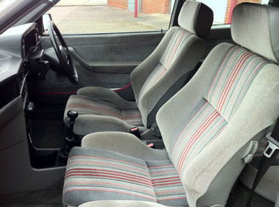 1988 Vauxhall Astra MK2 GTE Front Interior