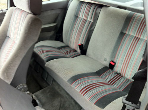 1988 Vauxhall Astra MK2 GTE Rear Interior