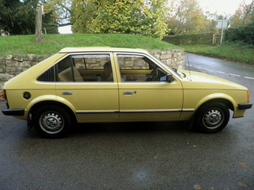 1982 Vauxhall Astra MK1 1300S 3
