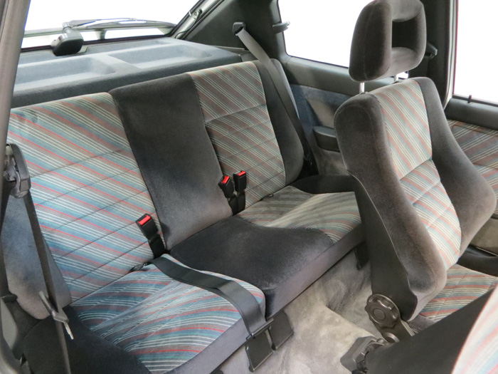 1990 Vauxhall Astra MK2 GTE Rear Interior