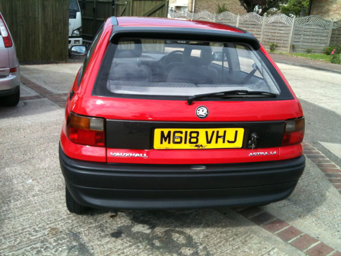 1994 vauxhall astra 1.4 auto back