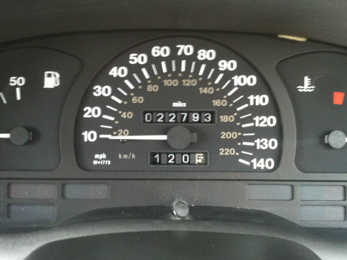 1994 vauxhall astra 1.4 auto speedometer