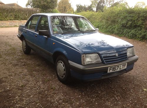 1988 Vauxhall Cavalier MK2 1.3L 1