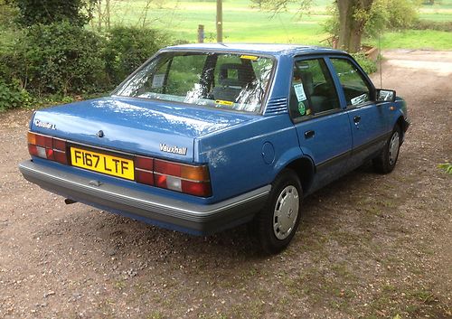 1988 Vauxhall Cavalier MK2 1.3L 4