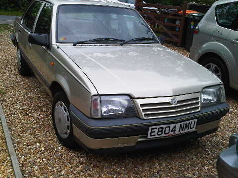 1988 vauxhall cavalier l silver 1